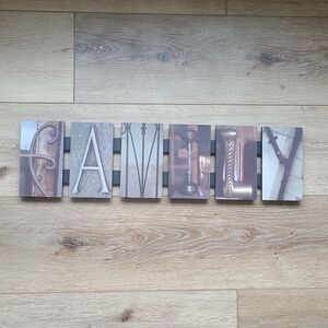 Family Sign Poster shelf Definition Wall Art Quote Home Art Decor accent house